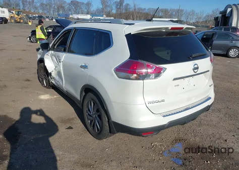 2016 Nissan Rogue Sl from USA, damaged, VIN 5N1AT2MV7GC790186